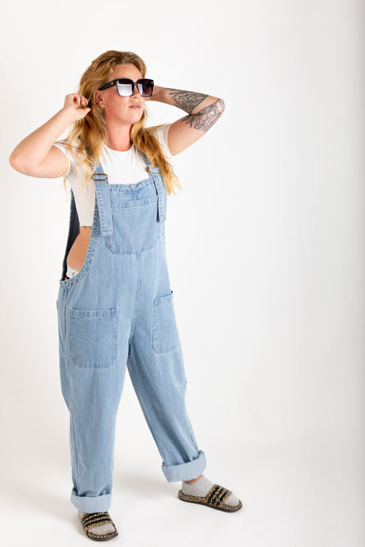 Classic Denim Dungarees